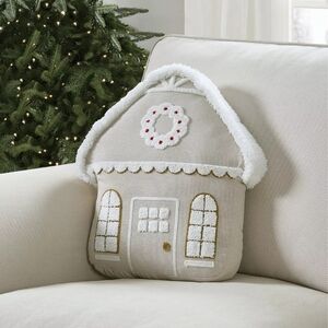 My Texas House Gingerbread House Decorative Pillow 16" x 14"